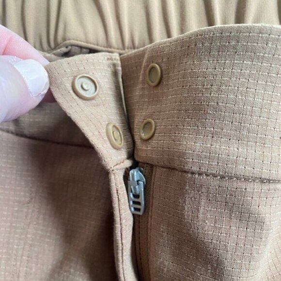 Lululemon Your True Trouser High Rise Pant Beech Wood/Camel Sz 4 - Picture 8 of 12